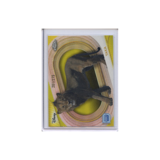 Taka-Yellow-Refractor-/275-2025-Topps-Chrome-Vorderseite
