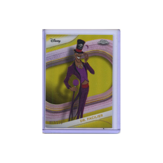 Dr.-Facilier-Yellow-Refractor-/275-2025-Topps-Chrome-Vorderseite