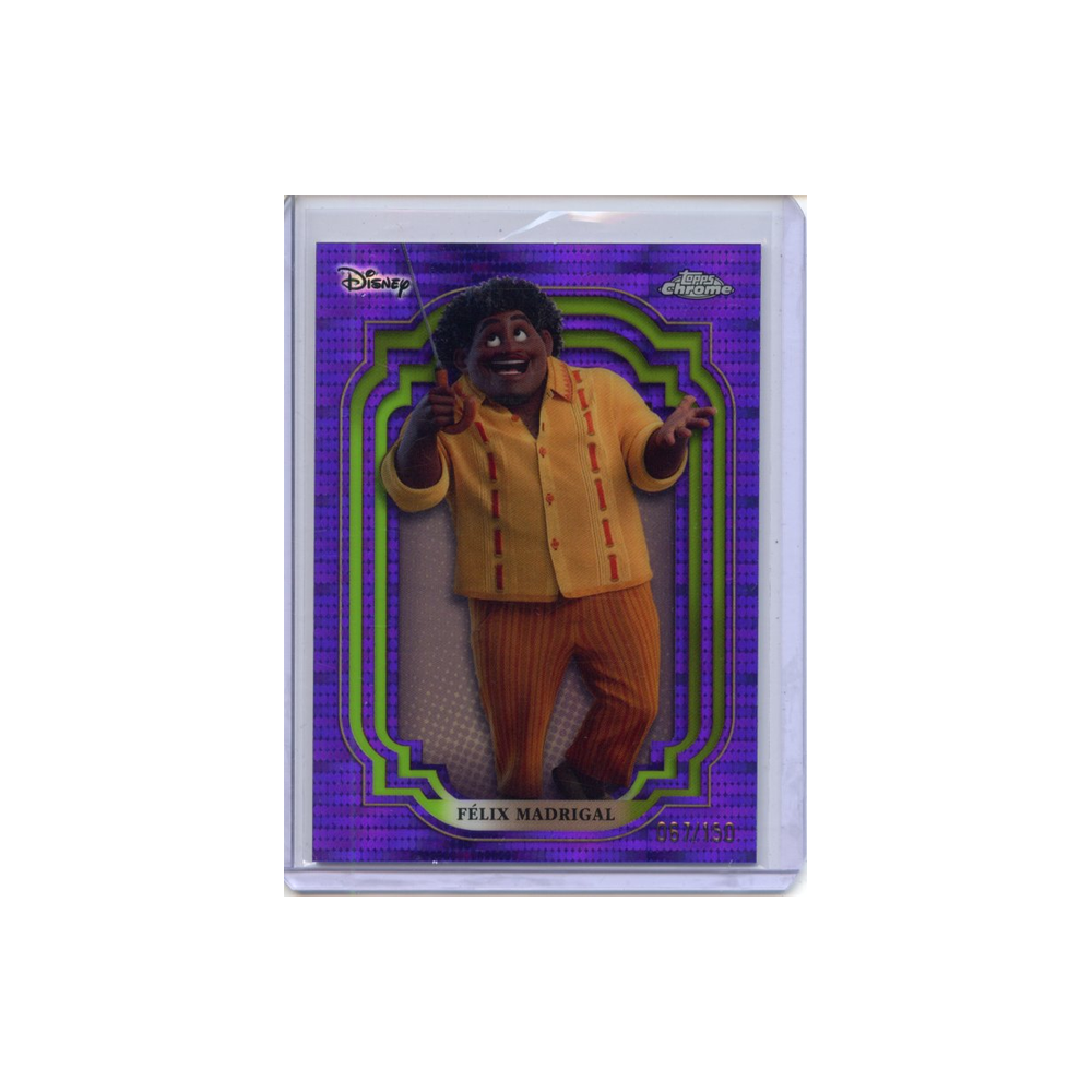 Félix-Madrigal-Purple-Pulsar-/150-2024-Topps-Chrome-Vorderseite