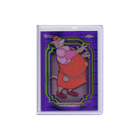 Sheriff-of-Nottingham-Purple-Pulsar-/150-2024-Topps-Chrome-Vorderseite