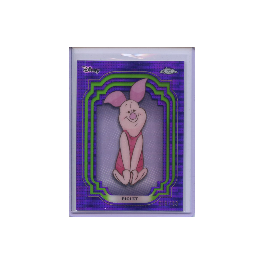 Piglet-Purple-Pulsar-/150-2024-Topps-Chrome-Vorderseite