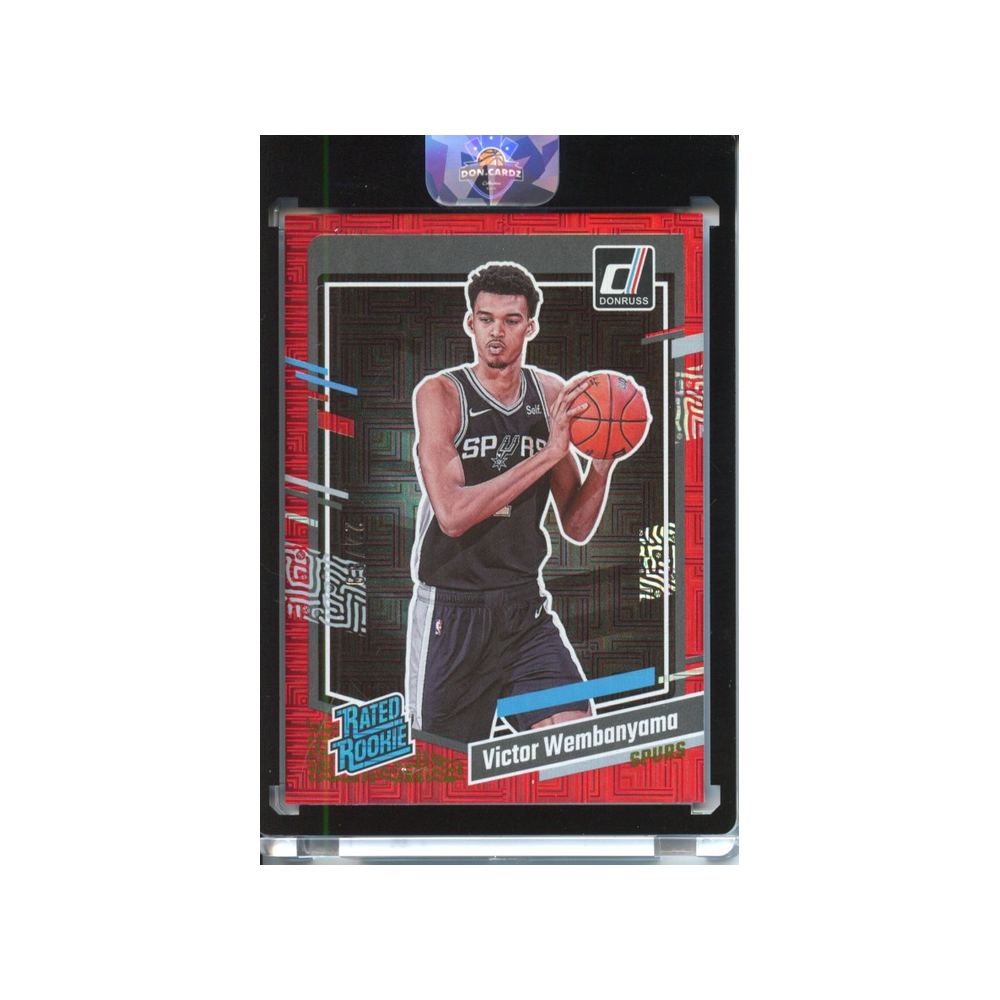 Victor-Wembanyama-Red-Choice-/99-2023-Donruss-Vorderseite