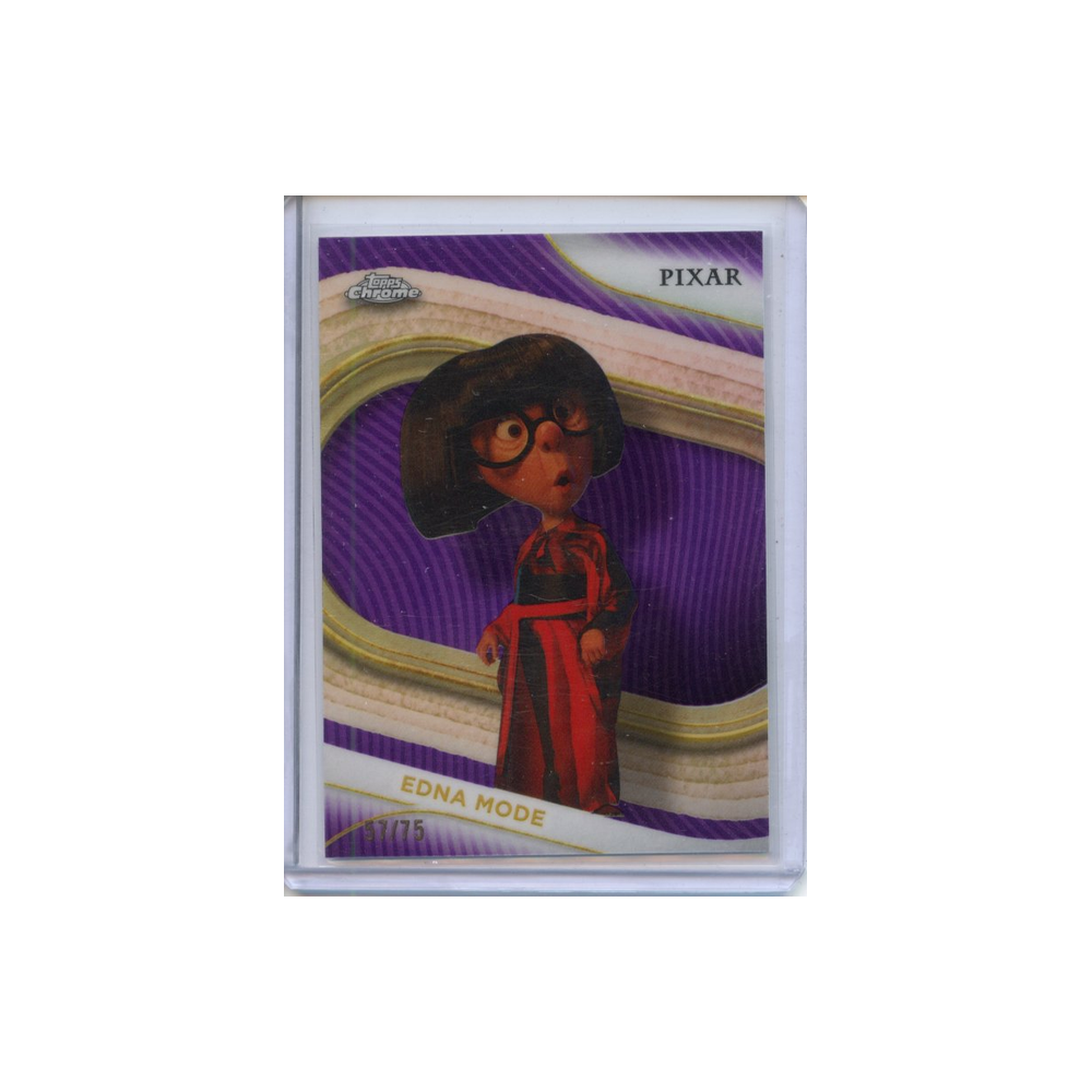 Edna-Mode-Purple-Wave-Refractor-/75-2025-Topps-Chrome-Vorderseite