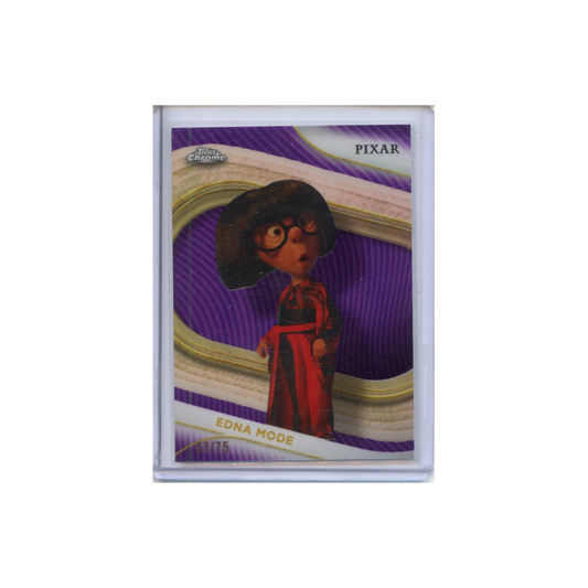 Edna-Mode-Purple-Wave-Refractor-/75-2025-Topps-Chrome-Vorderseite