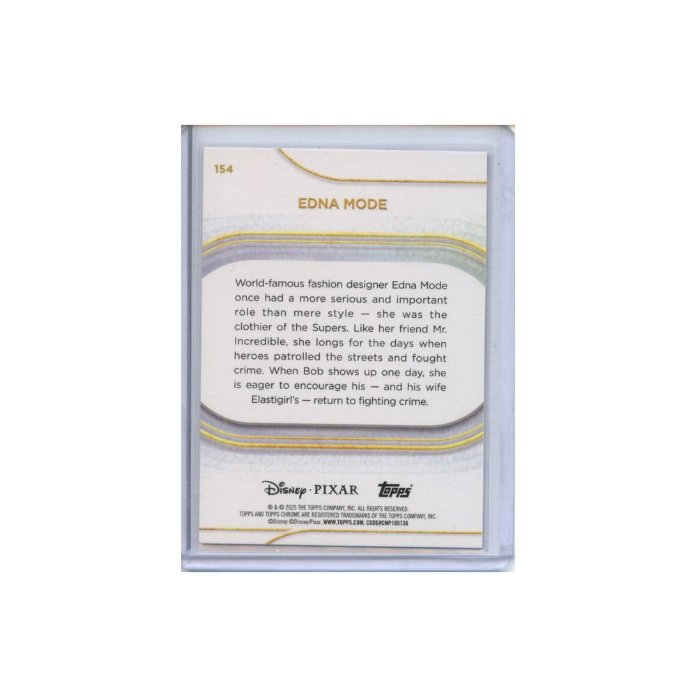 Edna-Mode-Purple-Wave-Refractor-/75-2025-Topps-Chrome-Rückseite