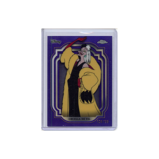 Cruella-de-Vil-Purple-Refractor-/199-2024-Topps-Chrome-Vorderseite