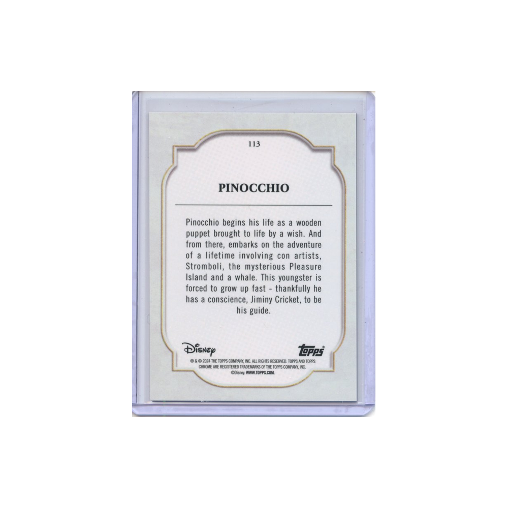 Pinocchio-Purple-Refractor-/199-2024-Topps-Chrome-Rückseite