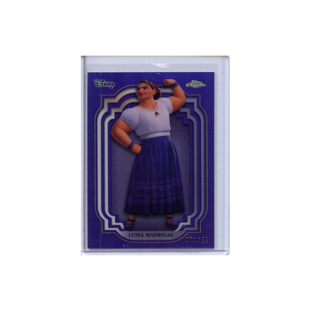 Luisa-Madrigal-Purple-Refractor-/199-2024-Topps-Chrome-Vorderseite