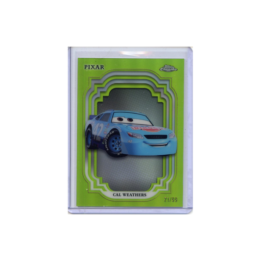 Cal-Weathers-Green-Refractor-/99-2024-Topps-Chrome-Vorderseite
