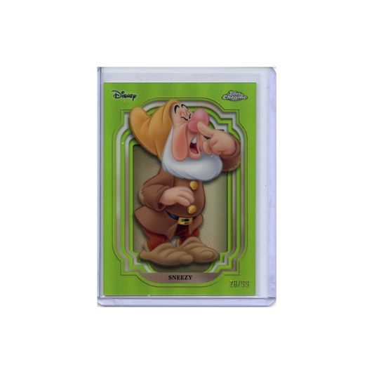 Sneezy-Green-Refractor-/99-2024-Topps-Chrome-Vorderseite