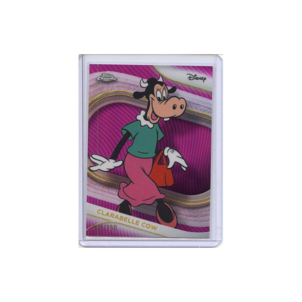 Clarabelle-Cow-Pink-Refractor-/250-2025-Topps-Chrome-Vorderseite