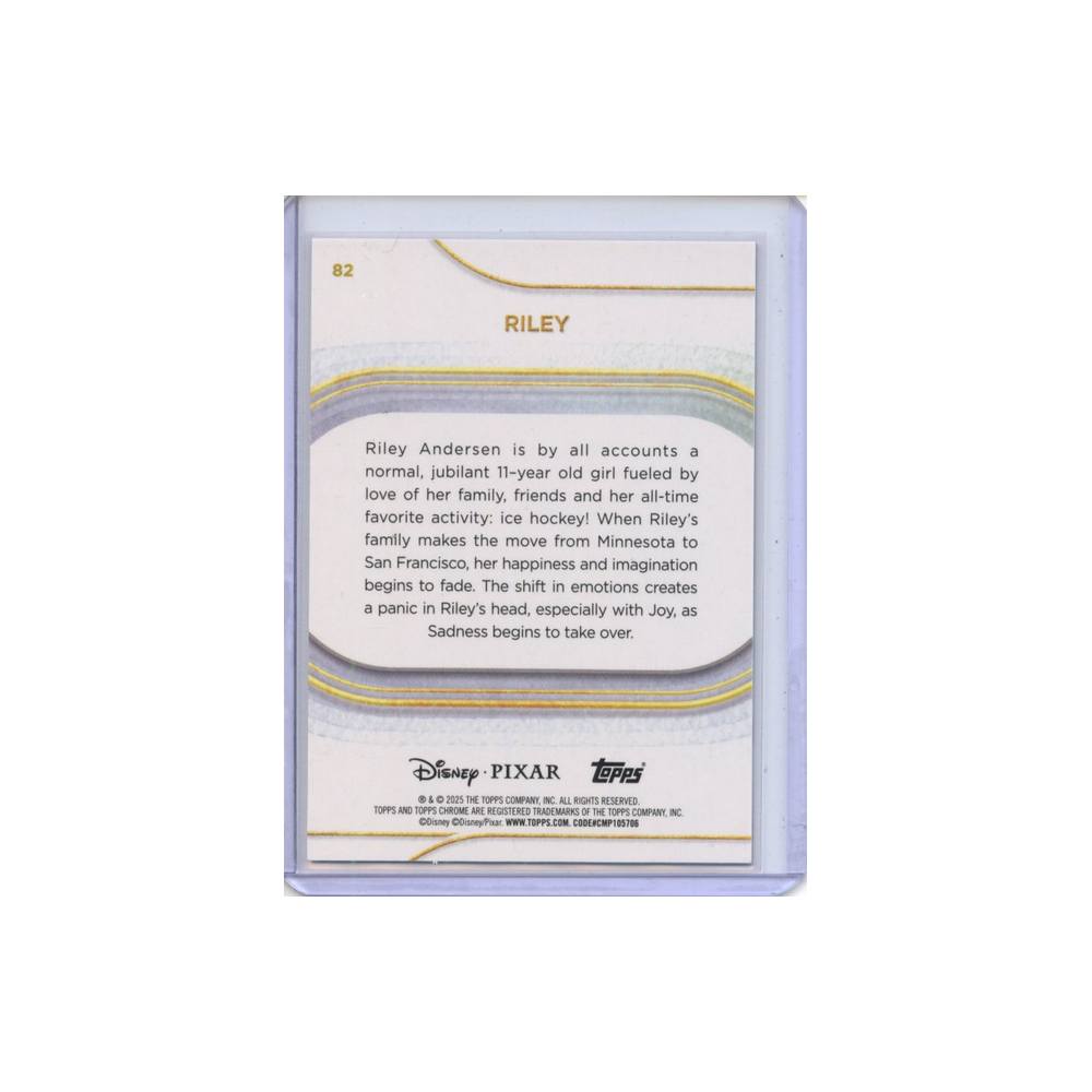 Riley-Pink-Refractor-/250-2025-Topps-Chrome-Rückseite