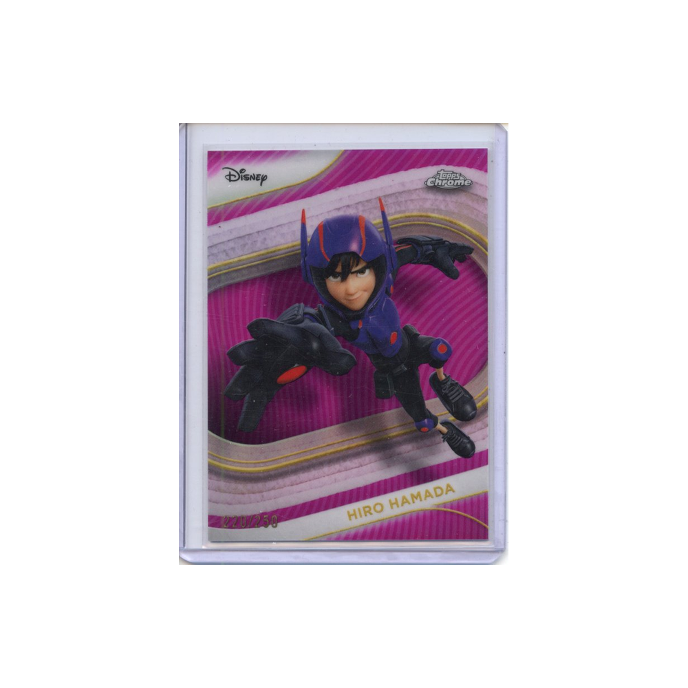 Hiro-Hamada-Pink-Refractor-/250-2025-Topps-Chrome-Vorderseite