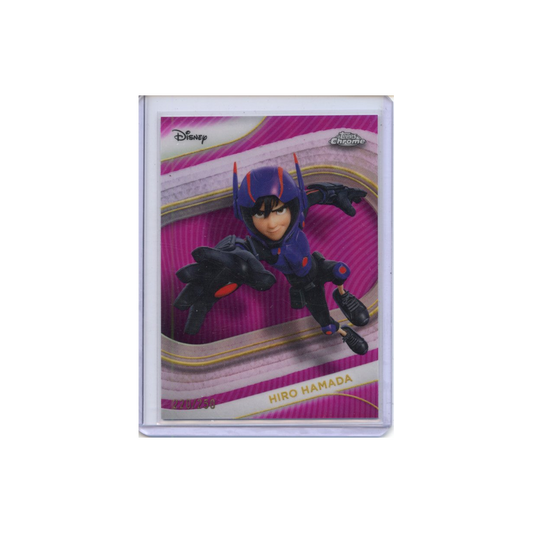 Hiro-Hamada-Pink-Refractor-/250-2025-Topps-Chrome-Vorderseite