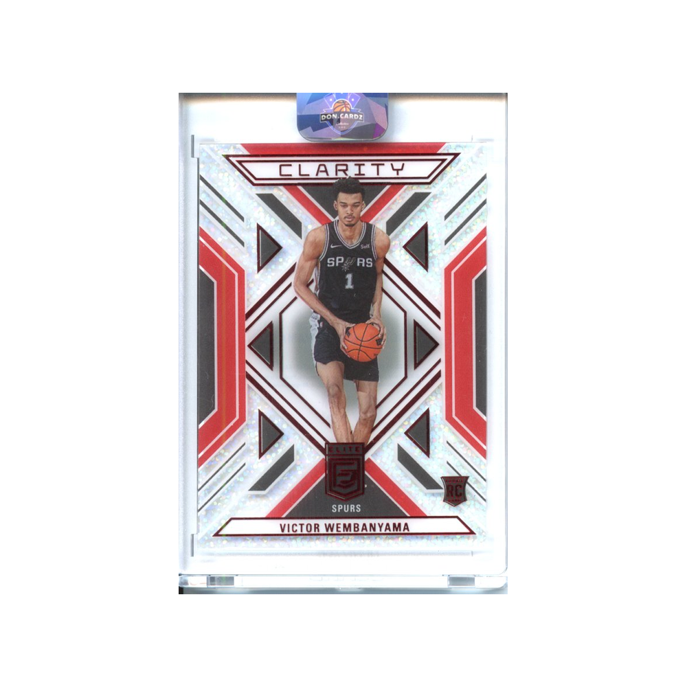 Victor-Wembanyama-International-Red-Clarity-2023-Donruss-Elite-Vorderseite