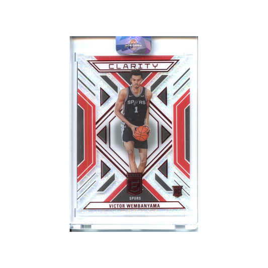 Victor-Wembanyama-International-Red-Clarity-2023-Donruss-Elite-Vorderseite