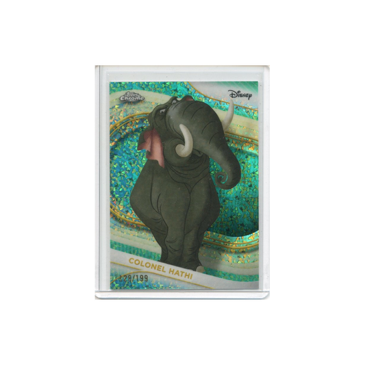 Colonel-Hathi-Teal-Refractor-/199-2025-Topps-Chrome-Vorderseite