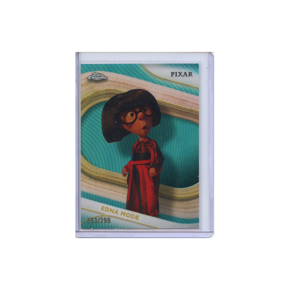 Edna-Mode-Teal-Refractor-/299-2025-Topps-Chrome-Vorderseite
