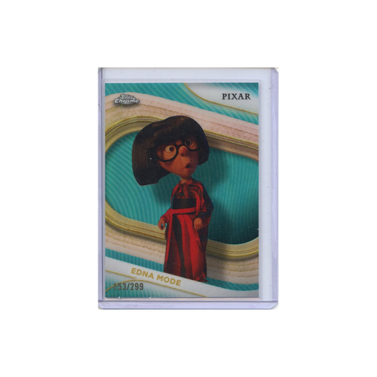 Edna-Mode-Teal-Refractor-/299-2025-Topps-Chrome-Vorderseite