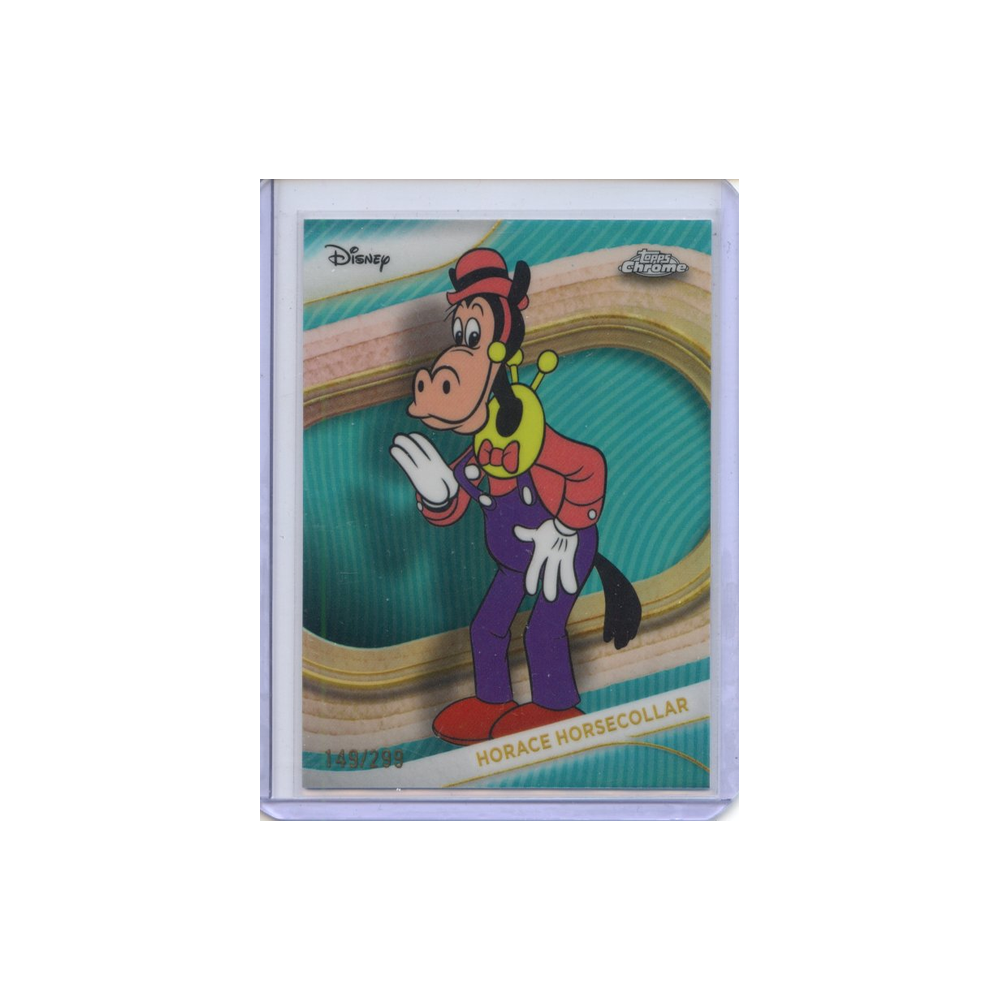 Horace-Horsecollar-Teal-Refractor-/299-2025-Topps-Chrome-#2-Vorderseite