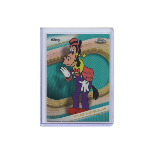 Horace-Horsecollar-Teal-Refractor-/299-2025-Topps-Chrome-#2-Vorderseite