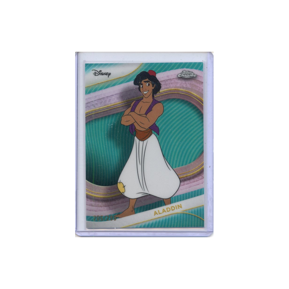 Aladdin-Teal-Refractor-/299-2025-Topps-Chrome-Vorderseite