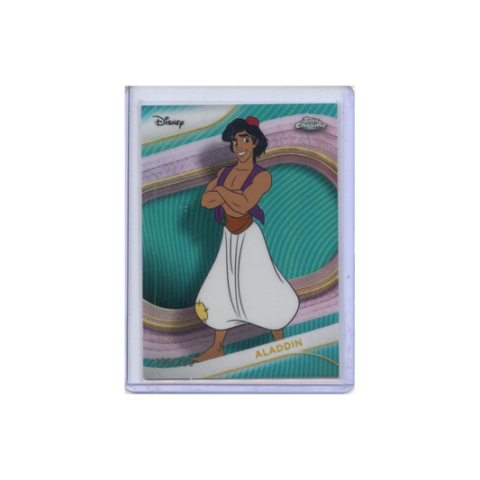 Aladdin-Teal-Refractor-/299-2025-Topps-Chrome-Vorderseite
