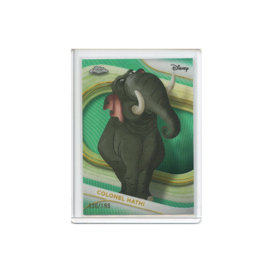 Colonel-Hathi-Aqua-Refractor-/199-2025-Topps-Chrome-Vorderseite