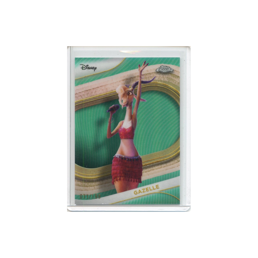 Gazelle-Aqua-Refractor-/199-2025-Topps-Chrome-Vorderseite