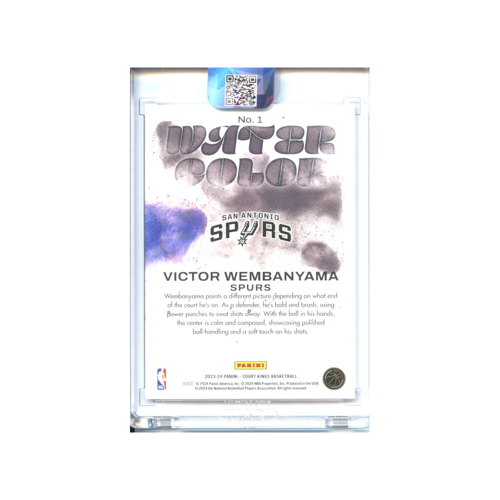 Victor-Wembanyama-Water-Color-2023-Court-Kings-Rückseite
