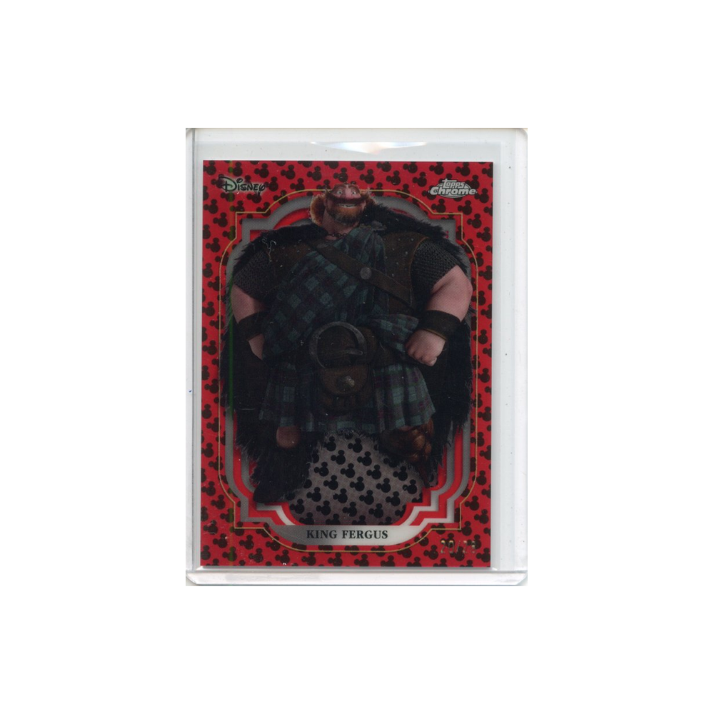 King-Fergus-Red-and-Black-Refractor-/28-2024-Topps-Chrome-Vorderseite