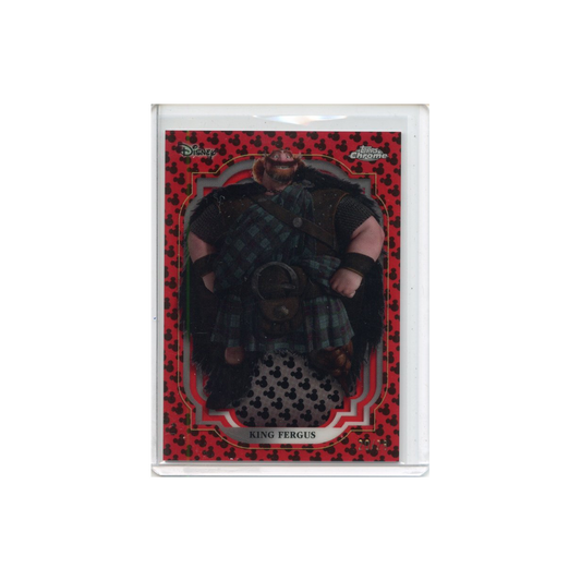 King-Fergus-Red-and-Black-Refractor-/28-2024-Topps-Chrome-Vorderseite