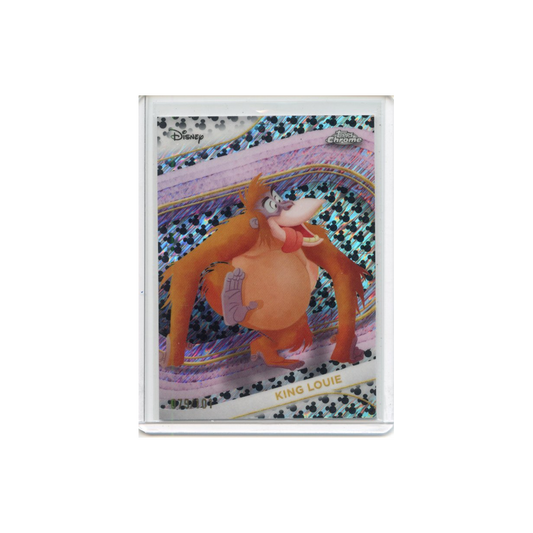 King-Louie-Mickey-Mouse-Black-and-White-Shimmer-/101-2025-Topps-Chrome--Vorderseite