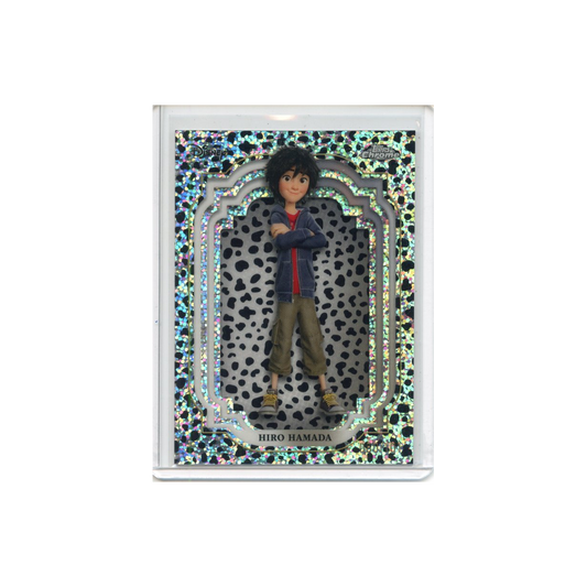 Hiro-Hamada-Black-and-White-Speckle-2024-Topps-Chrome-Vorderseite