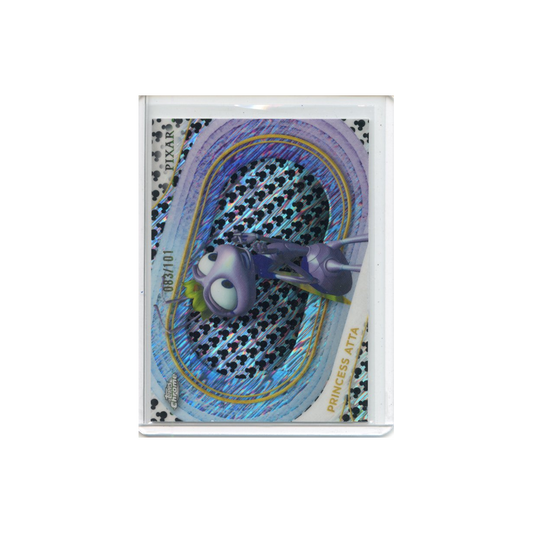 Princess-Atta--Mickey-Mouse-Black-and-White-Shimmer-/101-2025-Topps-Chrome-Vorderseite
