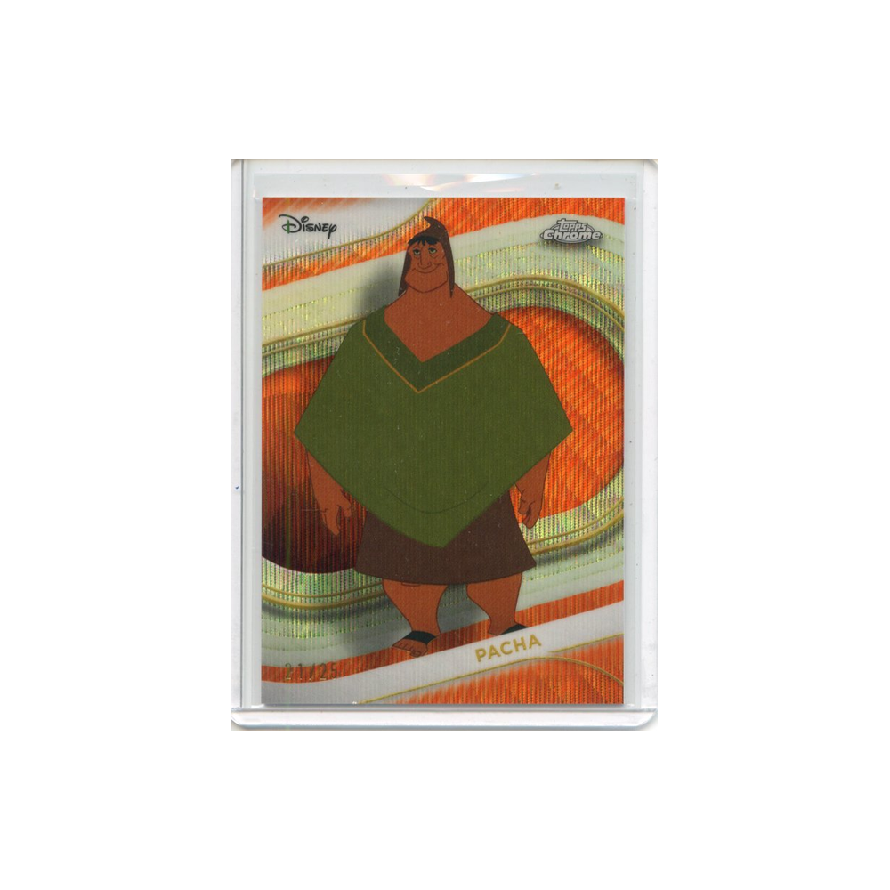 Pacha-Orange-Wave-/25-2025-Topps-Chrome-Vorderseite