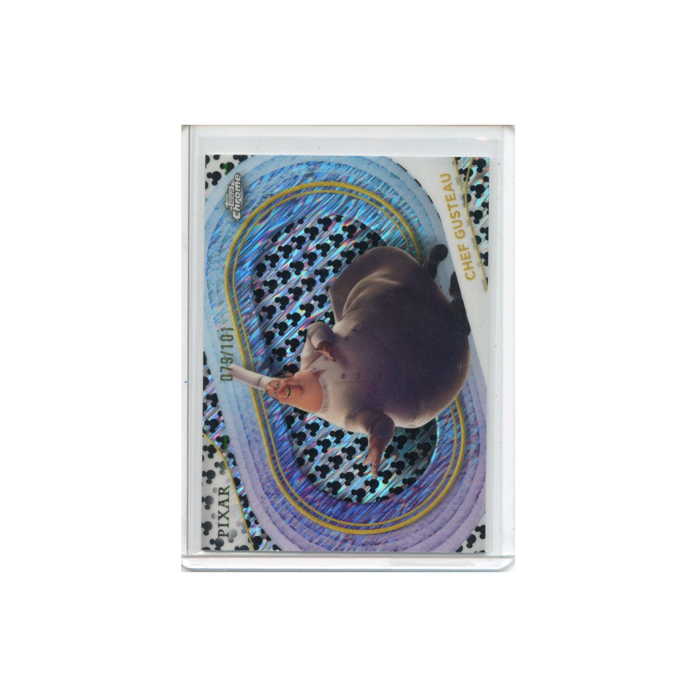Chef-Gusteau-Mickey-Mouse-Black-and-White-Shimmer-/101-2025-Topps-Chrome-Vorderseite