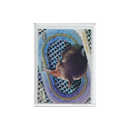 Chef-Gusteau-Mickey-Mouse-Black-and-White-Shimmer-/101-2025-Topps-Chrome-Vorderseite
