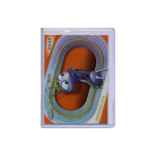 Princess-Atta-Orange-Refractor-/25-2025-Topps-Chrome-Vorderseite