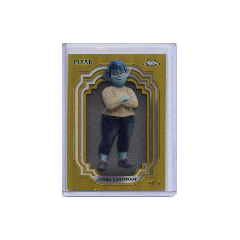 Laurel-Lightfoot-Gold-Refractor-/50-2024-Topps-Chrome-Vorderseite