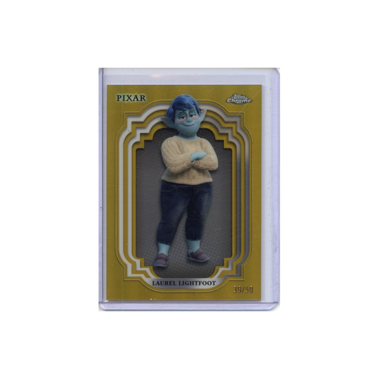 Laurel-Lightfoot-Gold-Refractor-/50-2024-Topps-Chrome-Vorderseite
