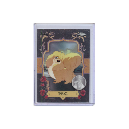 Peg-Lady-and-Tramp-70th-Anniversary-2025-Topps-Chrome-Vorderseite