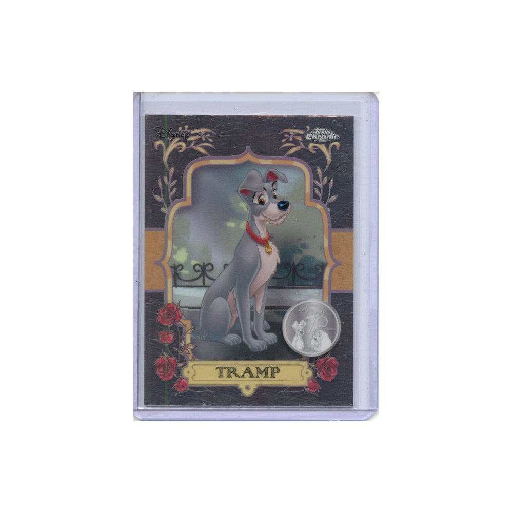 Tramp-Lady-and-Tramp-70th-Anniversary-2025-Topps-Chrome-Vorderseite
