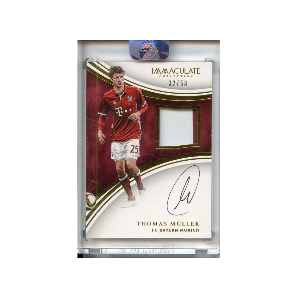 Thomas-Müller-Patch-Autograph-/50-2017-Immaculate--Vorderseite