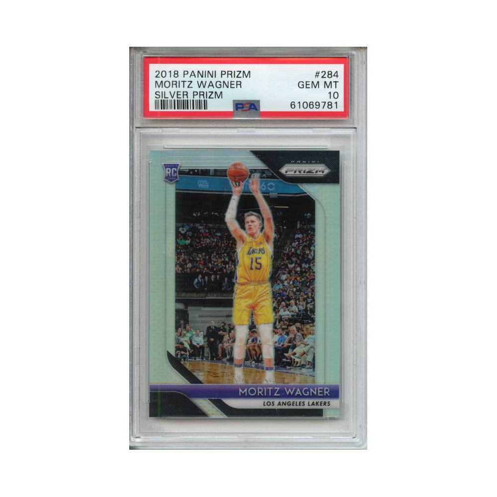 Moritz-Wagner-Silver-Prizm-2018-Panini-Prizm-#2-PSA-10-Vorderseite