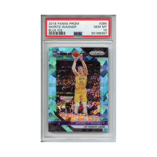 Moritz-Wagner-Blue-Ice-2018-Panini-Prizm-PSA-10-Vorderseite