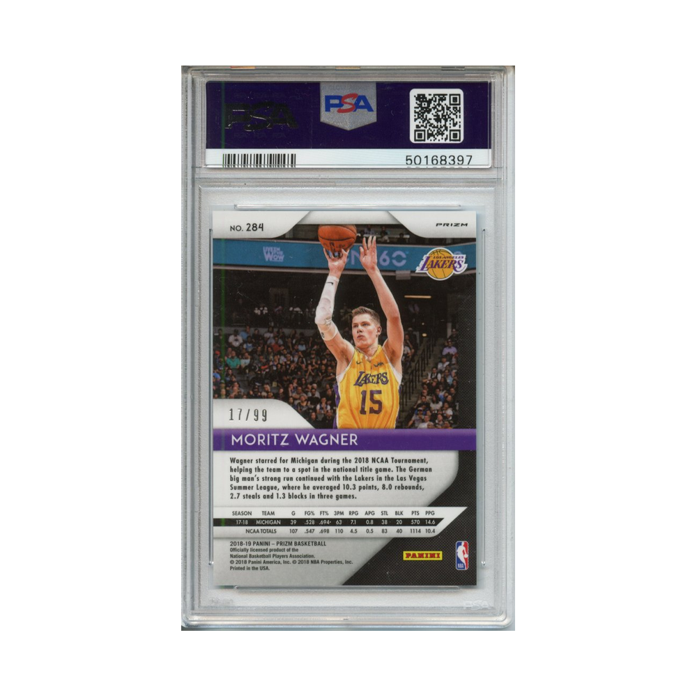 Moritz-Wagner-Blue-Ice-2018-Panini-Prizm-PSA-10-Rückseite