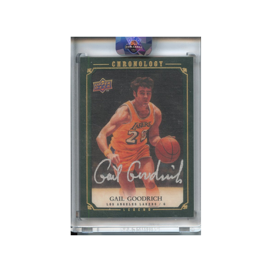 Gail-Goodrich-Autograph--/10-2007-Upper-Deck-Chronology-Vorderseite