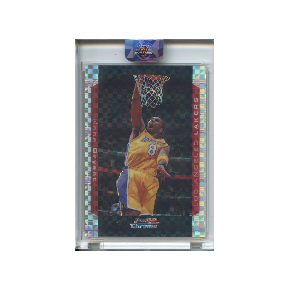 Kobe-Bryant-Chrome-X-Fractor-/150-2004-Bowman--Vorderseite