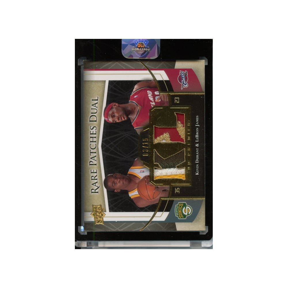 Kevin-Durant/-Lebron-James-Rare-Patches-Dual-Gold-/15-2007-Upper-Deck-Premier-Vorderseite
